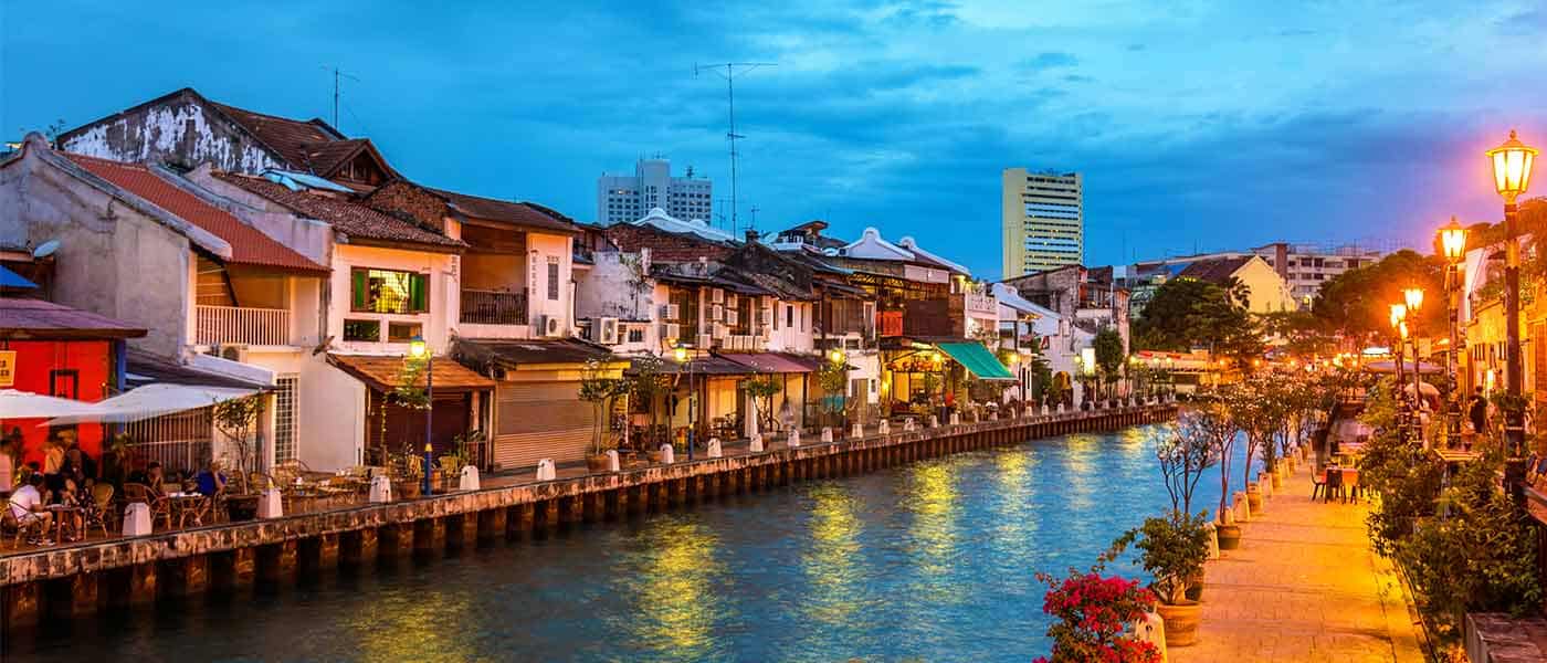 Singapur a Malacca