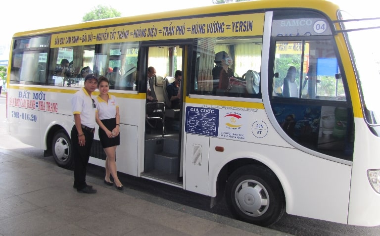 Nha Trang airport bus Dat Moi