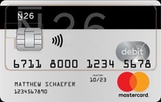 N26 Mastercard can be used as debit card for travellers