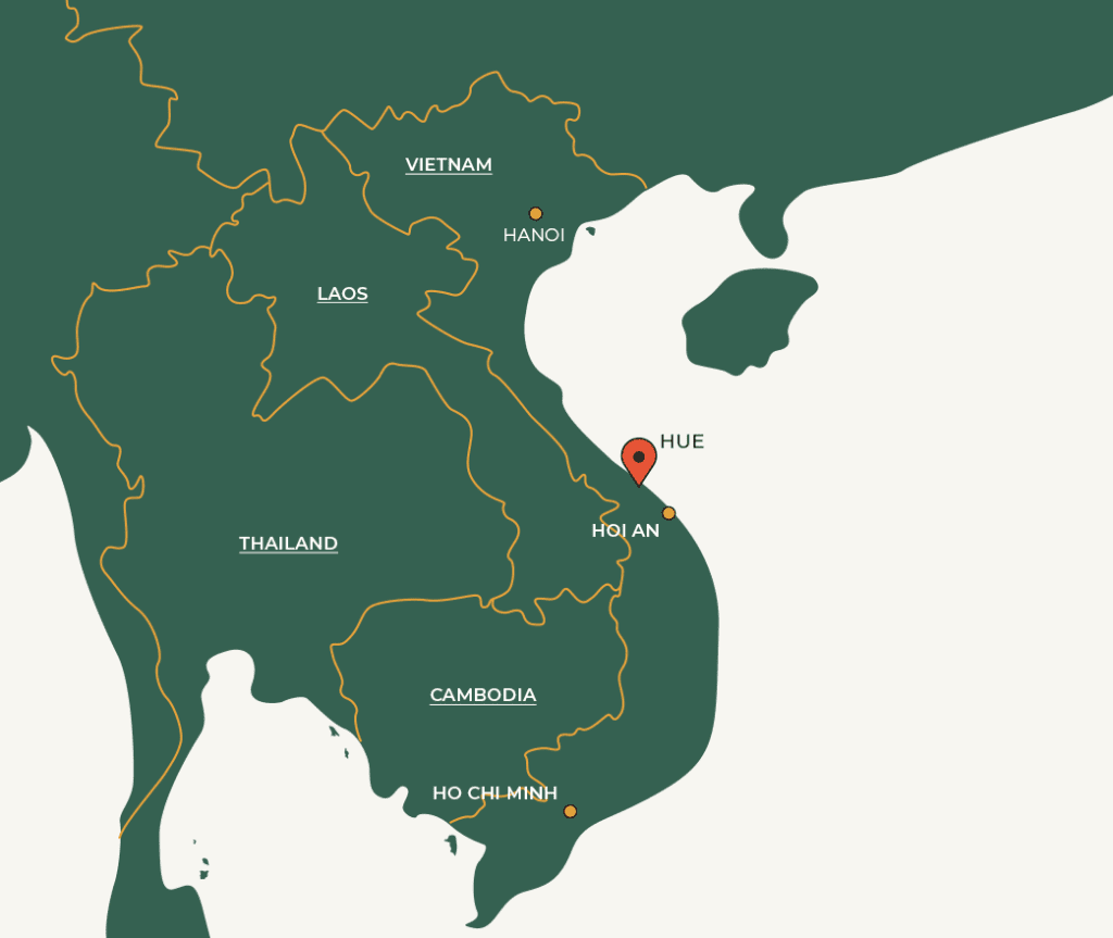 Hue on map