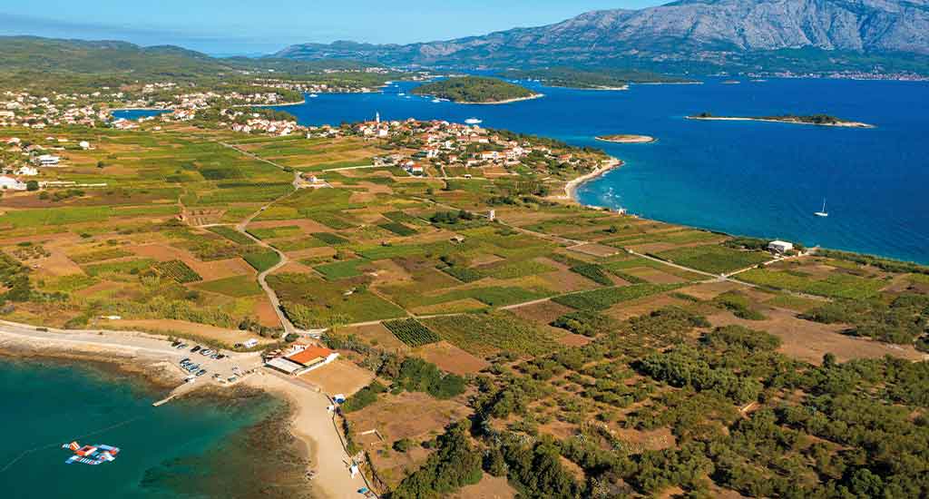 Cycling in Korcula