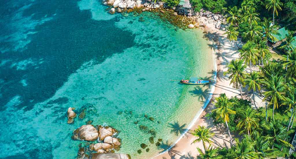 Sai Naun beach on Koh Tao