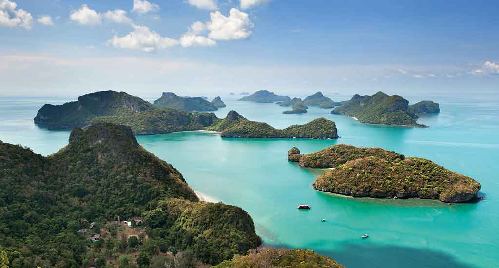 Ang Thong National Park at Koh Phangan