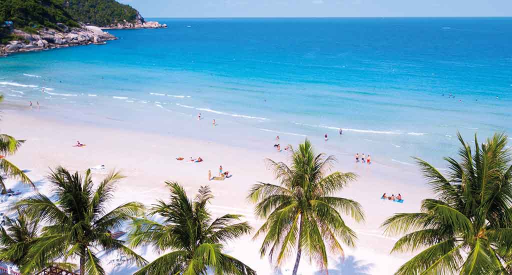 Haad Rin Beach at Koh Phangan