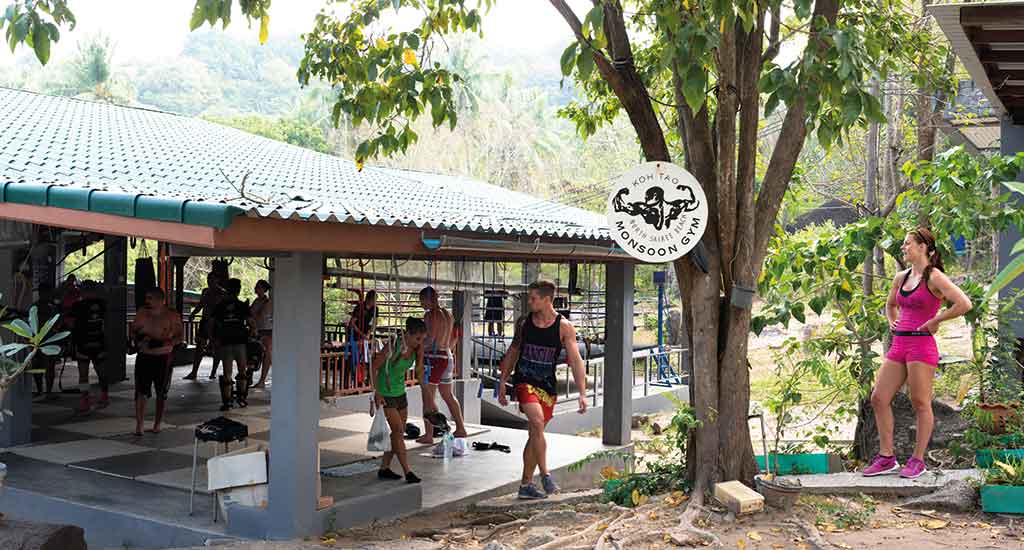 Muay Thai Gym at Koh Tao