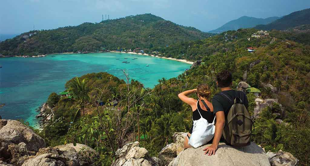 John Suwan viewpoint at Koh Tao