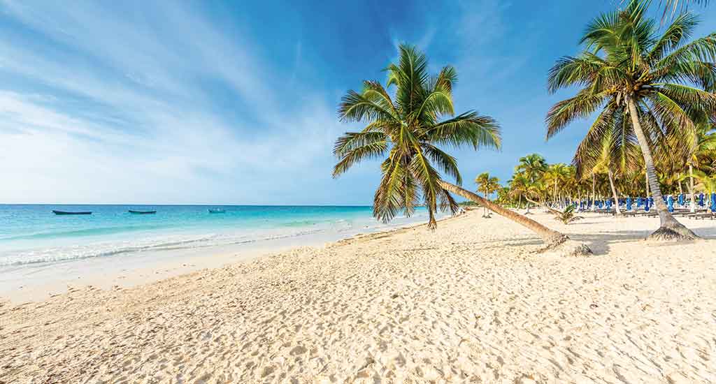 Paradise Beach in Tulum Mexico