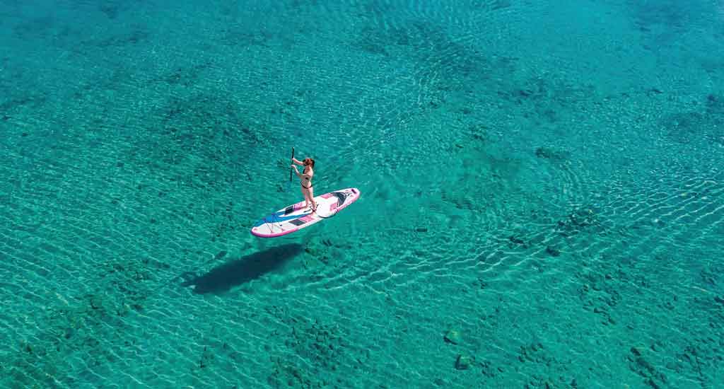 SUP in Isla Grande