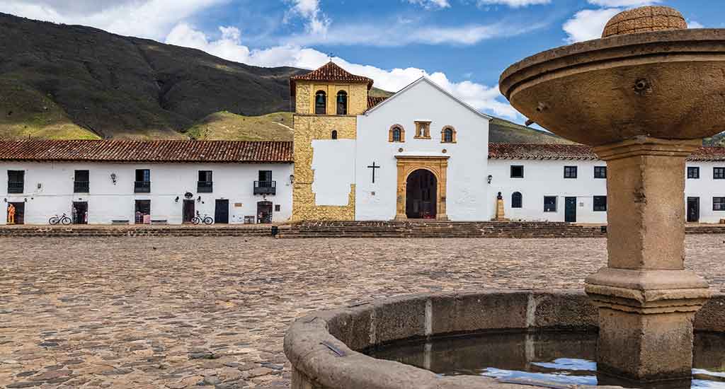 Old buildings of Villa de Leyva