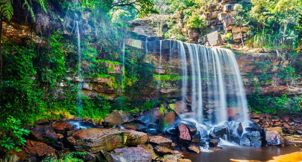Popolvil waterfall