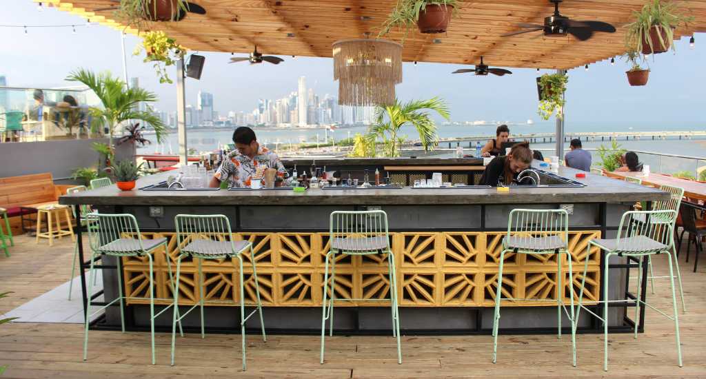 Rooftop bar