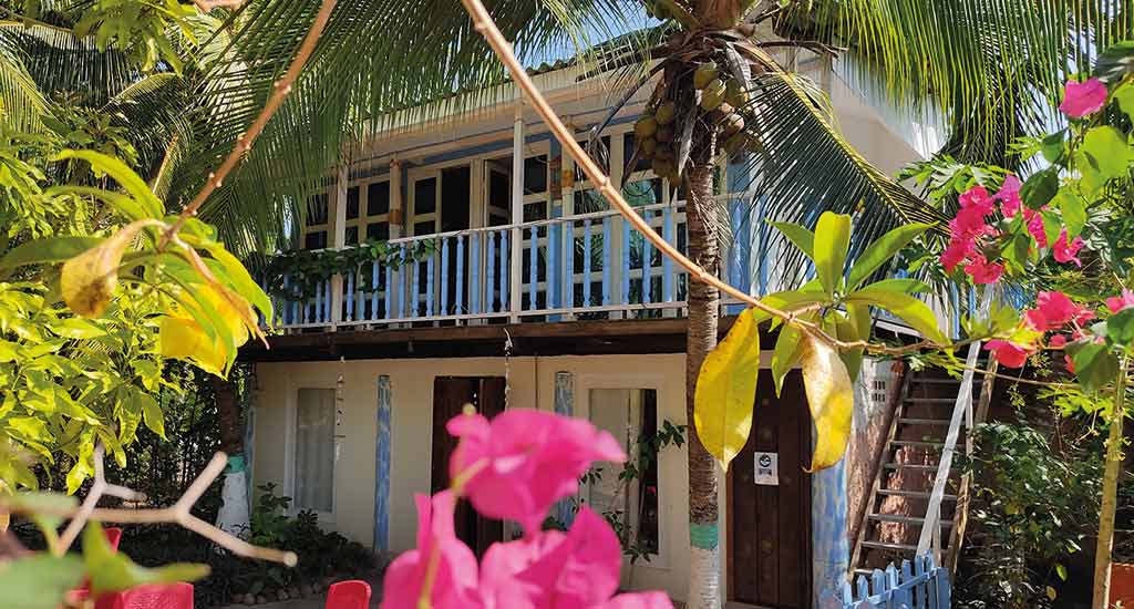 Günstige Unterkunft Isla Grande Kolumbien