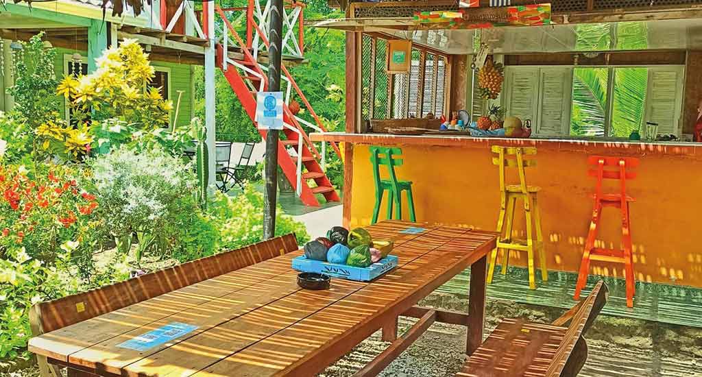 Preiswerte Unterkunft Isla Grande Kolumbien